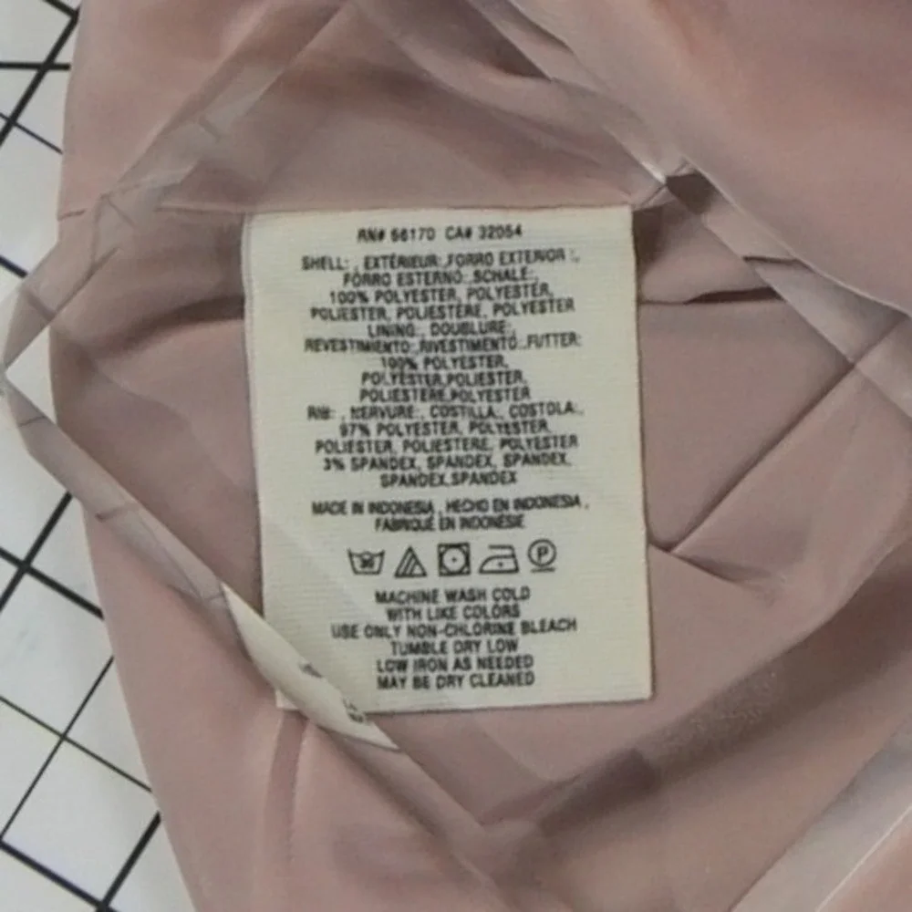 Hei Hei Anthropologie Bomber Jacket Women's‎ Size Small Dusty Rose Pink Full Zip